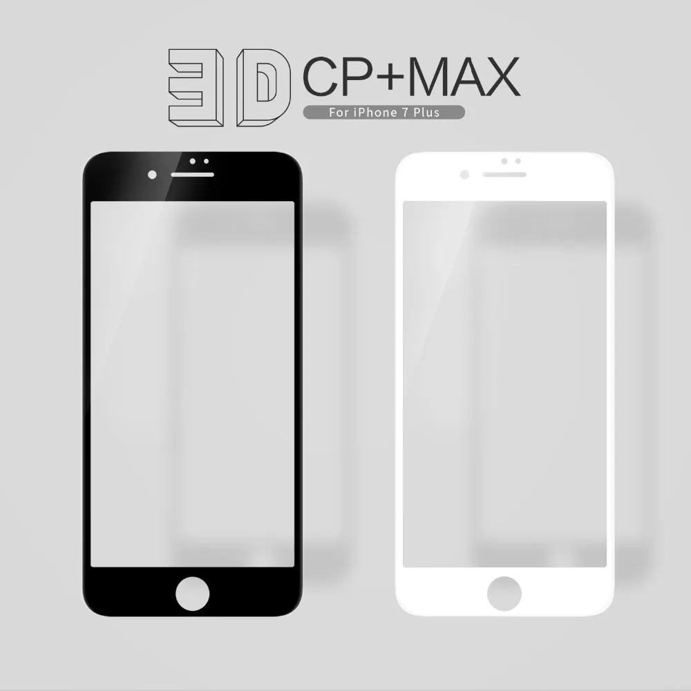 NILLKIN Amazing 3D screen protector for iphone 7 plus CP MAX Anti Explosion Tempered Glass Screen