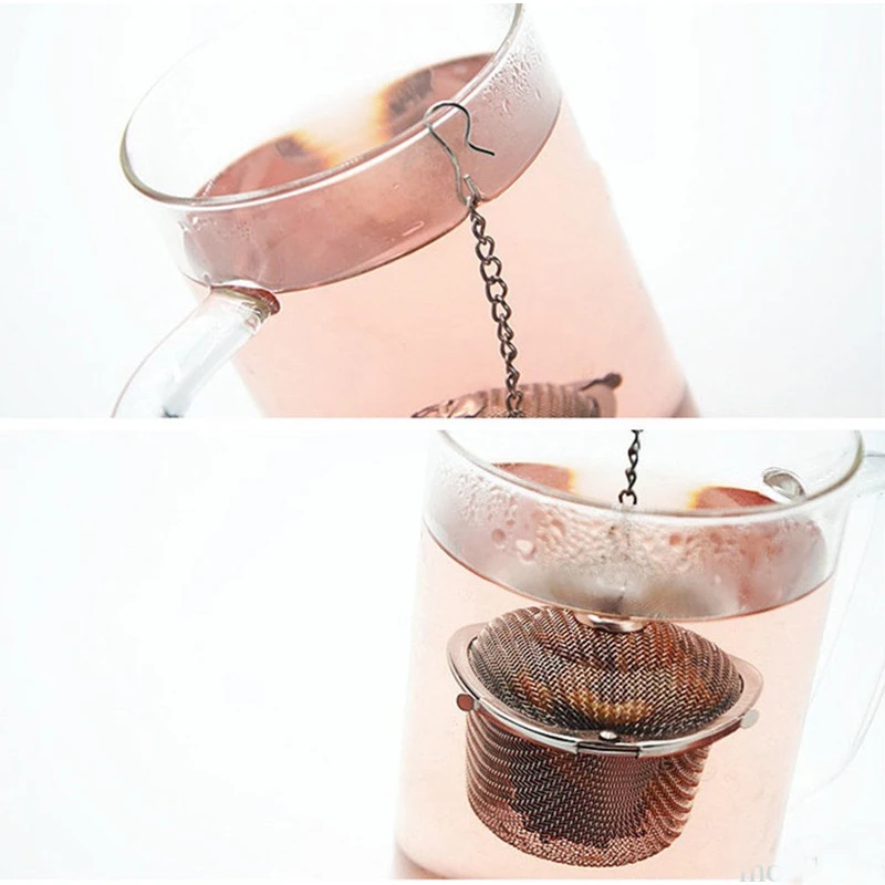 Нержавеющая сталь чайные заварки вода Монстр форма инфузионное чайное ситечко фильтр Пустой чайный мешок листовой диффузор сетка чайный шар ситечко