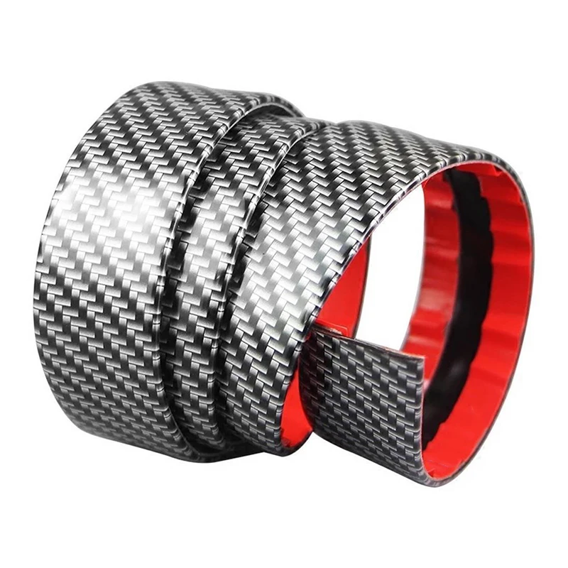 Грузовики подоконник протектор багажника бампер аксессуары наклейка на автомобиль углеродного волокна резиновый край протектор DIY