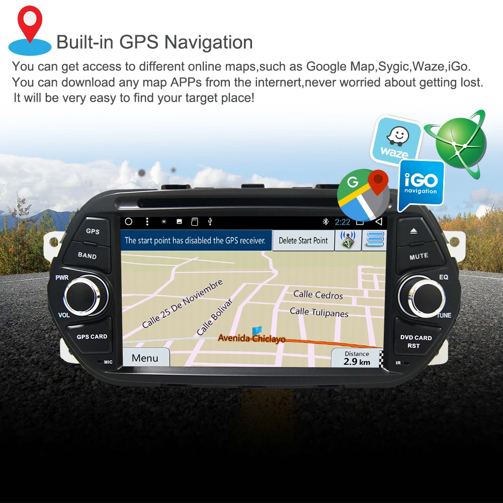Perfect Octa Core 32GROM Android 8.0 Car Radio DVD GPS Multimedia Player For Fiat Tipo Egea 2015 2016 2017 Auto Audio Navigation Stereo 1