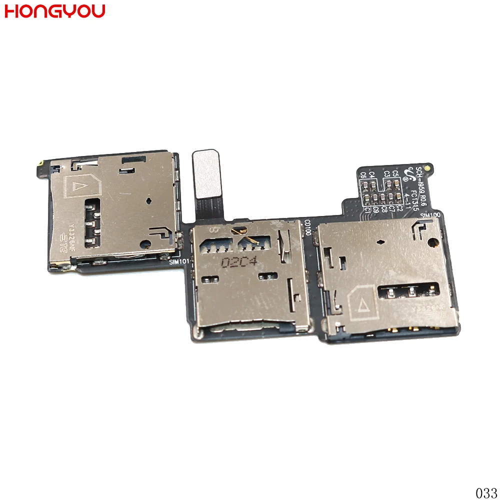 

For Samsung Galaxy S4 I959 I9502 SIM Card Slot Holder Connector Flex Cable