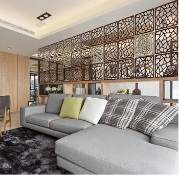 

29*29cm Biombo modern minimalist living room Partition shield entrance wall hanging bedroom folding wall panels decorative wall