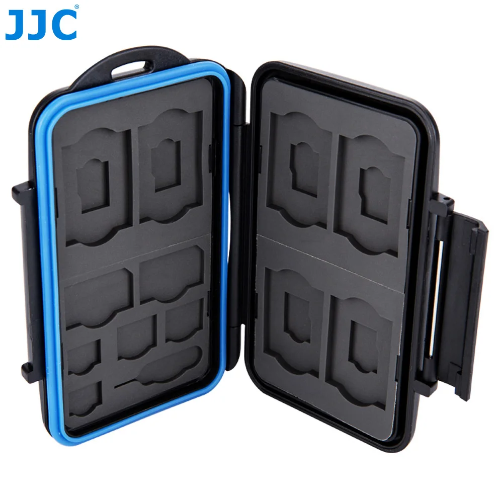 Водонепроницаемый чехол для карты памяти JJC 6 SD TF 2 SIM Micro Nano компактная жесткая