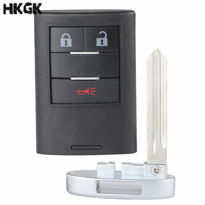 

Чехол для ключа с дистанционным управлением, чехол для ключа с кнопкой 2 + 1 для Cadillac CLR Corvette, Сменный Чехол для ключа с дистанционным управлением с 2 + 1 и 3 кнопками