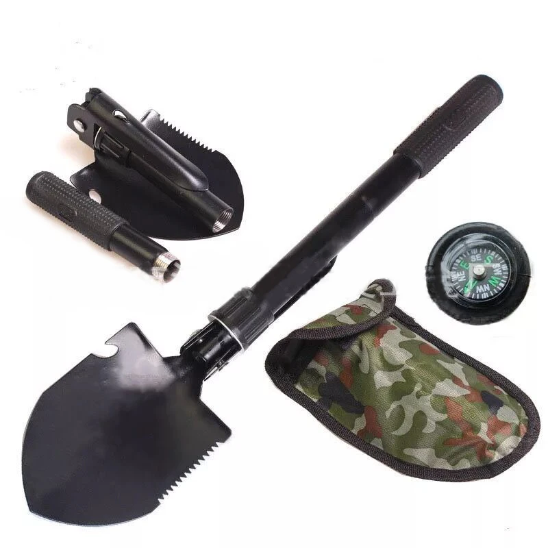 

Mini Multi-Purpose Engineer Shovel Military Tactical Folding Shovel Camping Hiking Survival Tools Defensive Shovel Equipment Sup