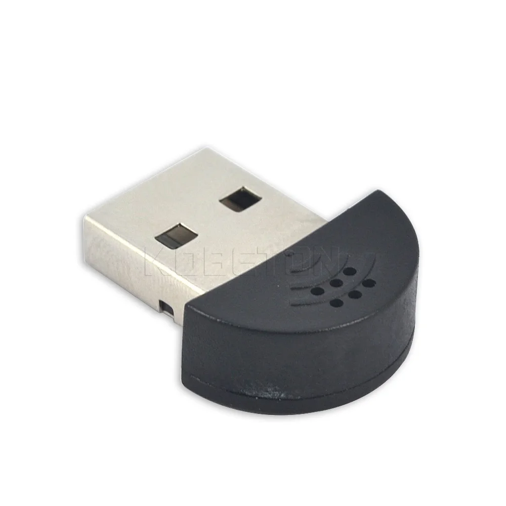 Kebidu высокое качество супер мини USB 2,0 микрофон аудио адаптер драйвер бесплатный онлайн многоканальный рекордер для ПК ноутбук