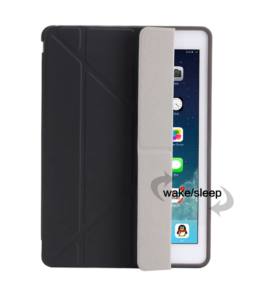 Чехол для iPad 9 7 дюйма 2017/2018 (6 го поколения) YRSKV искусственная кожа + ТПУ задняя