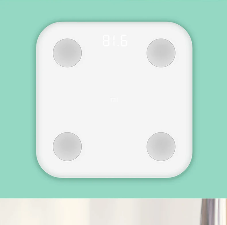Новинка, Xiao mi Scale 2, умные весы для тела, веса жира, Bluetooth mi fit APP 13, данные для тела, Xiao mi Balance mi, умные весы для тела - Цвет: Белый