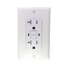 GFCi США стандартный разъем питания, универсальный штепсельный разъем порт адаптер питания розетки, устойчивая к трамбовкам дуплексная розетка, авто-тест