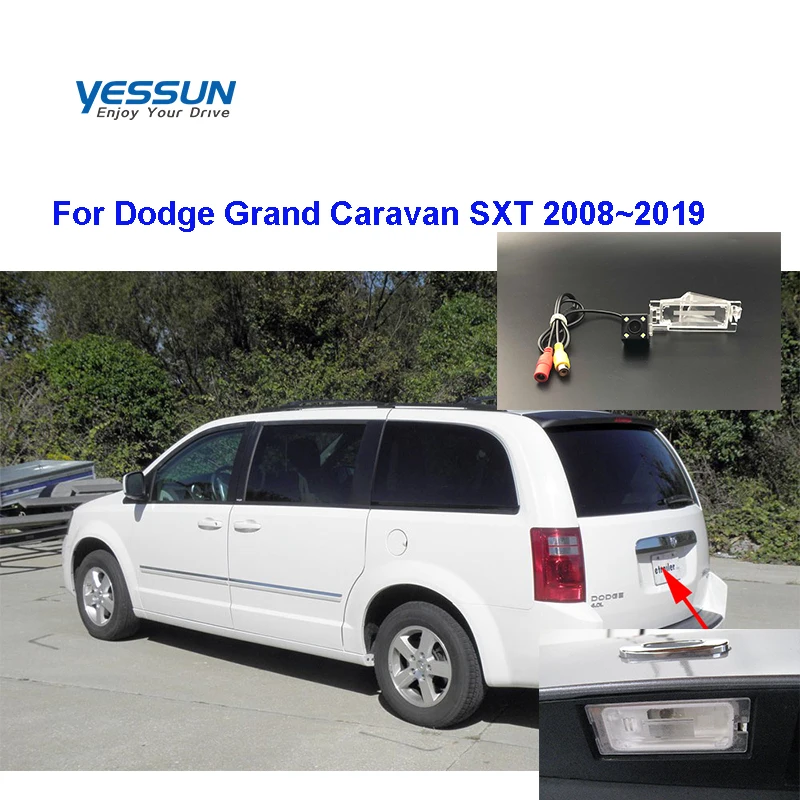 Камера заднего вида Yessun для Dodge Grand Caravan SXT dodge caravan 2008 2009 ~ 2019 резервная камера