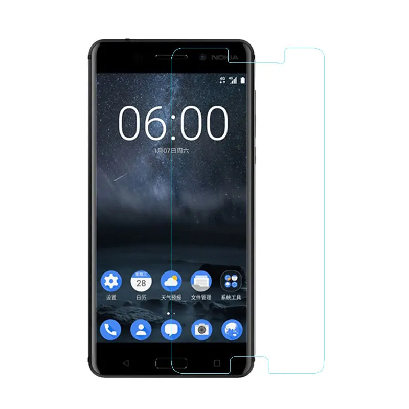 Противоударное закаленное стекло для Nokia 8 6 5 3 Защитная пленка экрана из