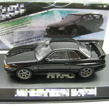 1/43 Редкие образцы литой металл японский 1989 GTR32 автомобильный Настольный дисплей Коллекция Модель игрушки для детей