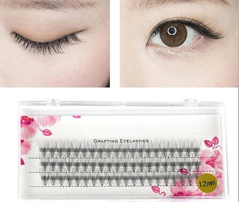 

1box Volume 10D Eyelash Extensions 0.07 Thickness Hair Mink Strip Eyelashes Individual Lashes Fans Lash Natural Style 8/10/12mm
