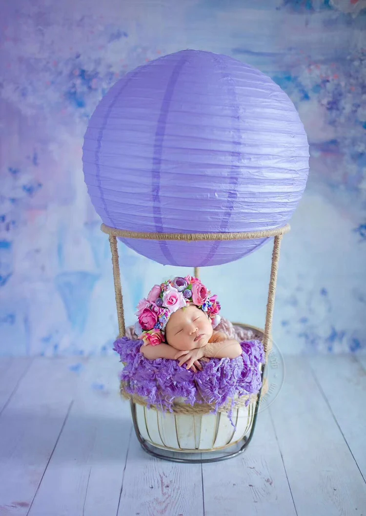 newborn photography basket