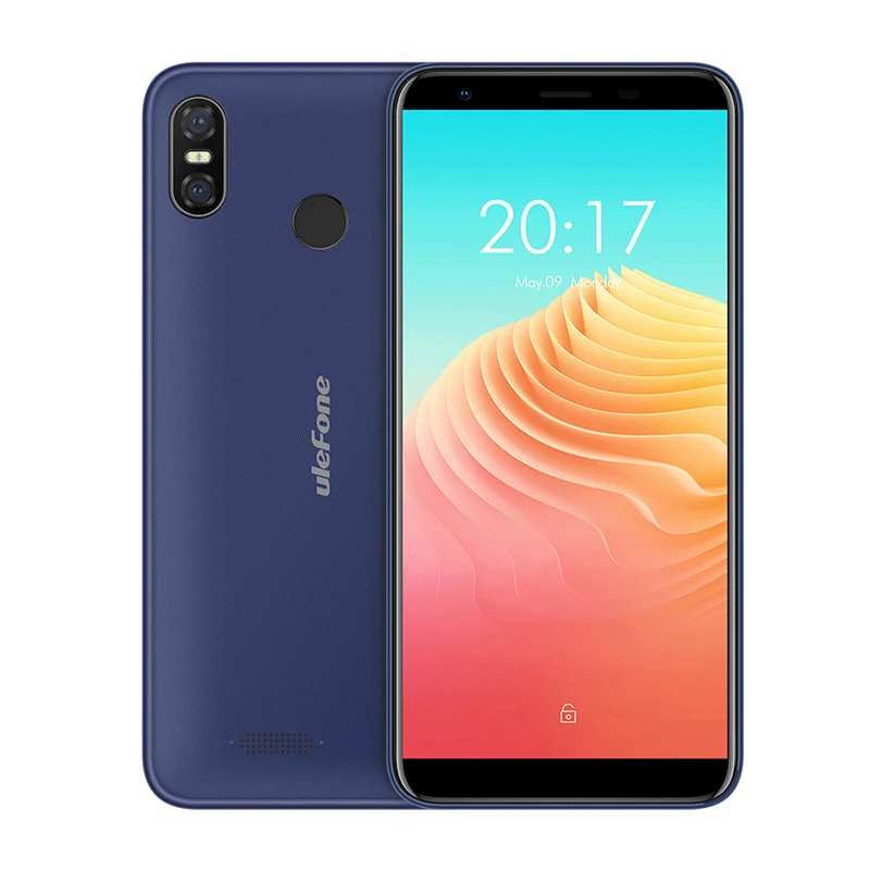 Ulefone S9 Pro 5," 18:9 мобильный телефон Android 8,1 MTK6739 четырехъядерный 2 ГБ+ 16 Гб 13 МП+ 5 Мп двойная тыловая камера 3300 мАч 4G смартфон - Цвет: Blue