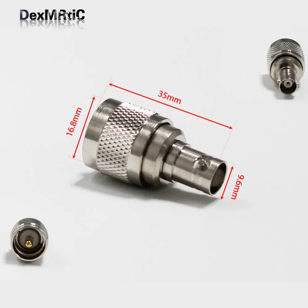 UHF  Male Plug  to  BNC  Female Jack