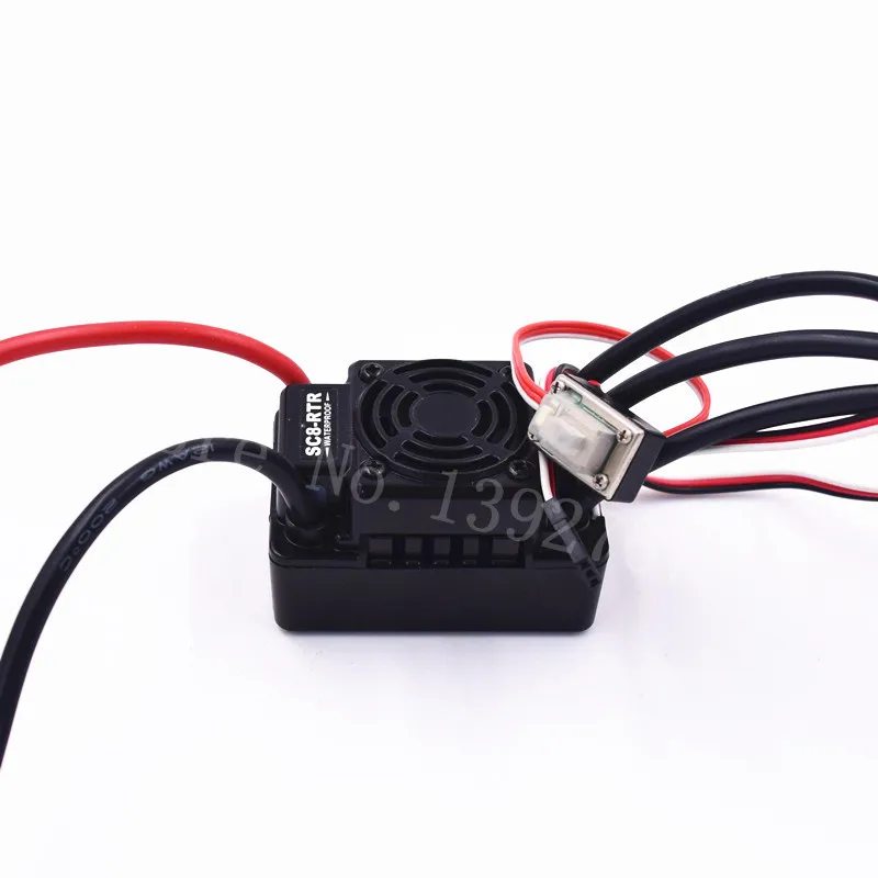 

120A Waterproof ESC SUPER BEC 6V/3A Brushless 2-4S Lipo NiMH 3674 Motor For 1/8 1/10 Scale Models Remote Control RC Car SC8-RTR