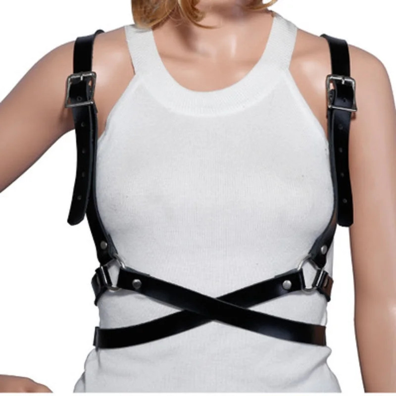 Fashion Punk Harajuku O-Ring Body Garters Faux Leather Bondage Garters Waist Belt Straps Suspenders Belt Fashion Punk Harajuku O-Ring Body Garters Faux Leather Bondage Garters Waist Belt Straps Suspenders Belt