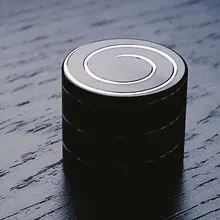 Двухцветная простой цилиндрический фиджет-Спиннер гипноз для рабочего стола гироскоп для кончиков пальцев Алюминий Творческий EDC anti stress забавные игрушки