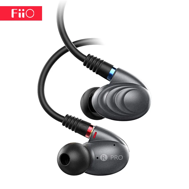 FiiO F9 Pro Triple Pilote Hybride наушники-вкладыши 1 synamic и 2 сбалансированных держателя арматуры