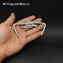 Коллекция железное кольцо головоломки классическая головоломка для развития интеллекта игрушка для детей