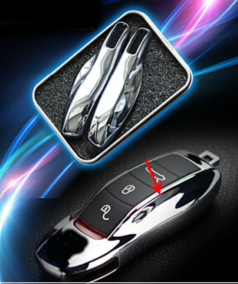 2 шт. для Porsche Macan Cayenne Cayman panamera 911 (товар без ключа от машины) модифицированный
