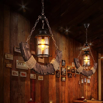 

led e27 Loft Industrial Iron Wood Glass LED Lamp LED Light.Pendant Lights.Pendant Lamp.Pendant light For Dinning Room Store Bar