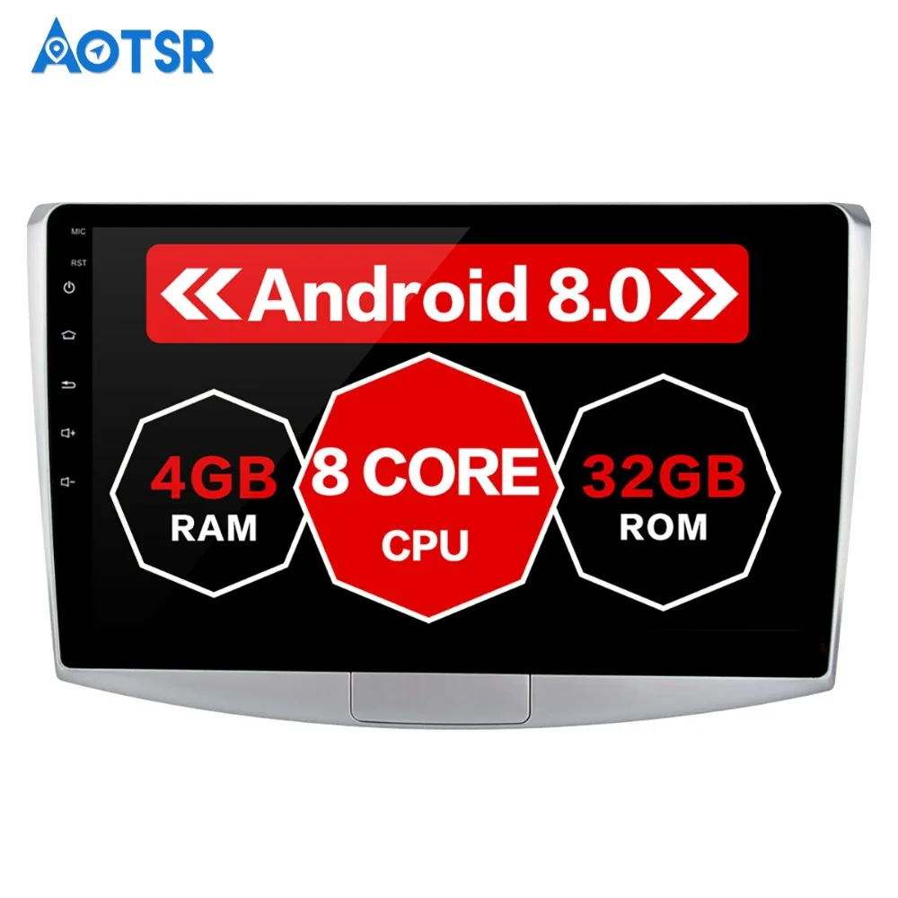 Cheap 10.2" Android 8.0 Car GPS Radio Player IPS for VW Passat 2010-2015 with Eight Core 4GB+32GB Auto Stereo Multimedia no CD player 0 Cheap 10.2" Android 8.0 Car GPS Radio Player IPS for VW Passat 2010-2015 with Eight Core 4GB+32GB Auto Stereo Multimedia no CD player 0