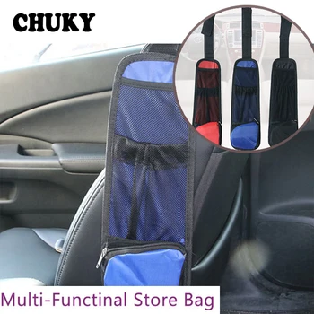 

CHUKY Car Styling Auto Seat Side Storage Bag Car Organizer For Skoda Octavia A5 A7 2 Rapid Fabia Yeti Superb Volvo V70 XC60 XC90
