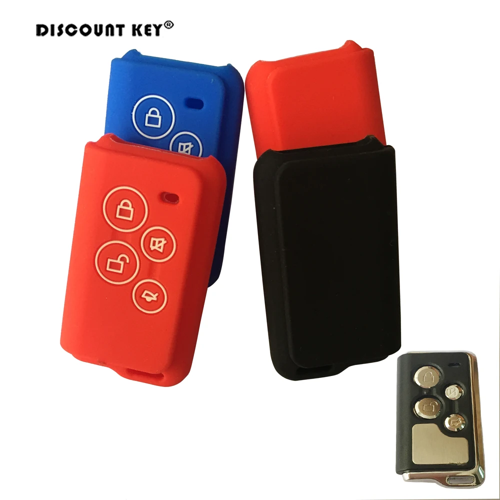 

Silicone Cover Case For Universal Car Alarm Systems Auto Remote Key Cover Central Kit Door Lock Keyless Entry System Central
