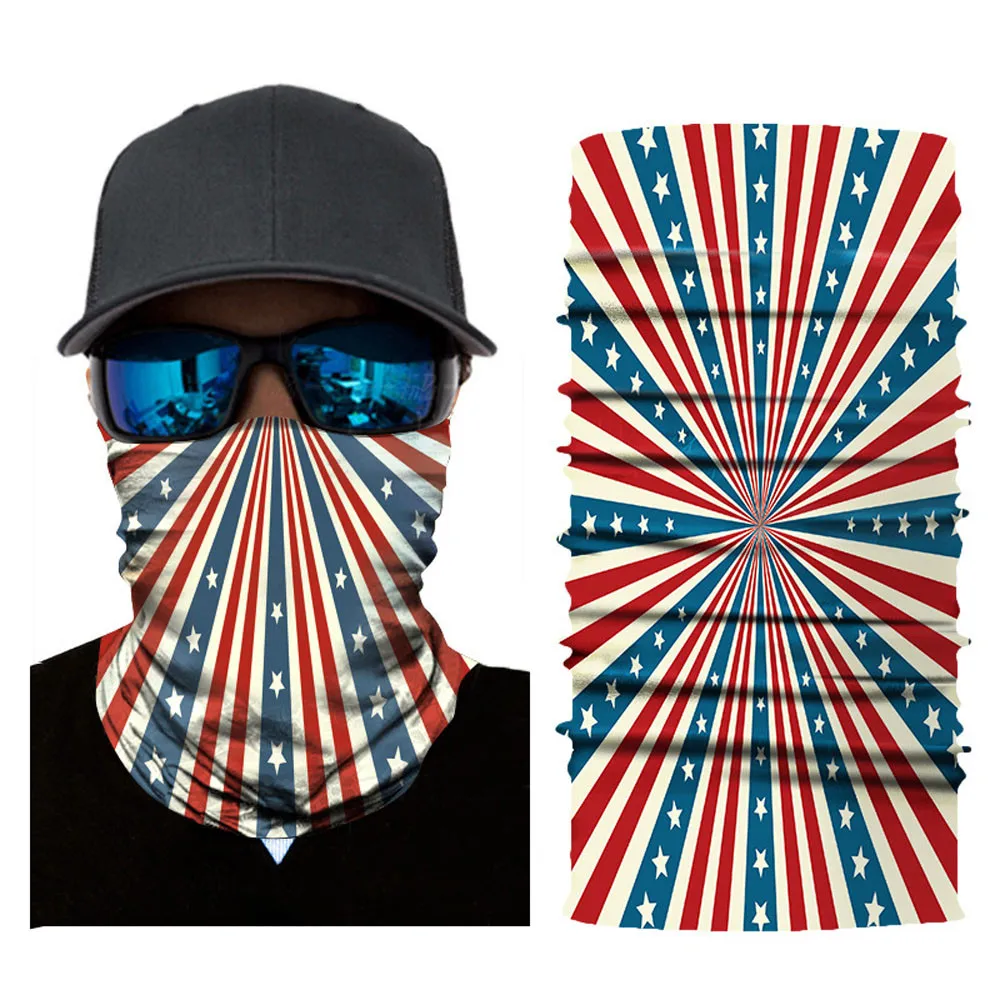 CARPIRE аксессуары для электромобиля велосипедный мотоциклетный головной платок грелка для шеи маска для лица Лыжная Балаклава головная повязка флаг - Цвет: B