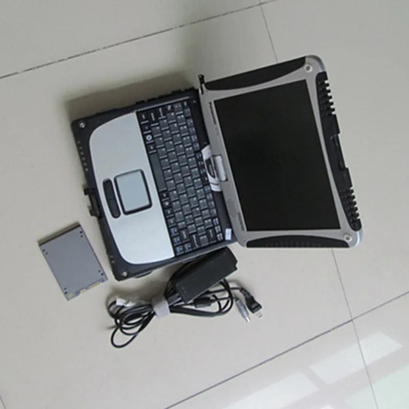  Für Benz mb-stern c4 software SSD in Auto Diagnose Laptop für Panasonic Toughbook Cf19 (Robuste Tou