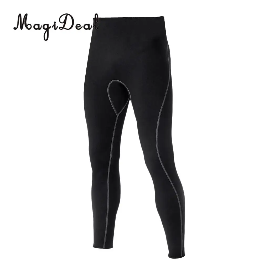 MagiDeal Soft Men Wetsuit Pants 3mm Neoprene Warm Scuba Snorkel Surfing Diving Trouser XL/L/M/S for Swimming Snorkeling Surfing
