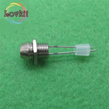 

50pcs/lot 3mm LED Chrome Metal / metal cover mount holder LED Holder Bezel Clip Mount Panel Display Holders 3mm