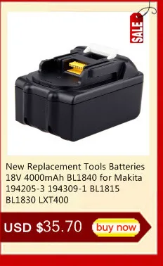 NI-CD 12V 2000 мА/ч, 2.0A Замена для Makita Мощность инструмент беспроводные Батарея 1222 1220 PA12 1220 1222 1233S 1235 1235A 6271D