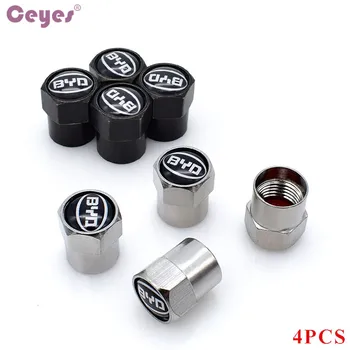 

Ceyes Car Styling Car Caps 4pcs Case For BYD M6 G3 G5 T3 13 F3 F0 S6 S7 E5 E6 Auto Badge Emblems Covers Accessories Car-Styling