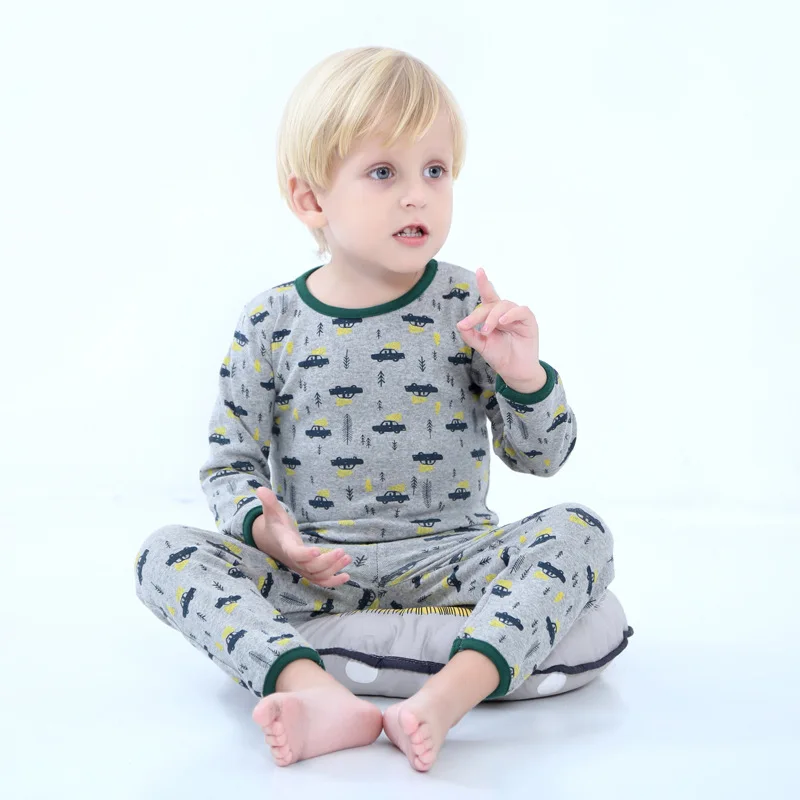 

Baby Boys Clothing Set Spring Autumn Pure Cotton Boy Children Clothes Winter Long Johns Kids Underwears Toddler 24M-3-5-6T Sets
