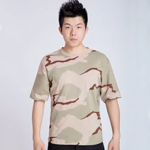 Открытый Восхождение Спорт отдых хлопок дышащая быстросохнущая рубашка летние камуфляжные o Средства ухода за кожей шеи короткий рукав Тактический футболка Рубашки для мальчиков