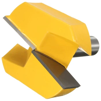 

Milling Cutter Strong 1/2" Shank 2-1/4" Diameter Bottom Cleaning Router Bit Woodworking Router Bits for Solid Wood