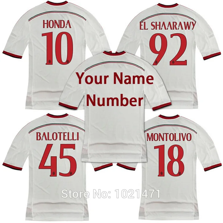 el shaarawy jersey number