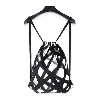 

139/5000 Fashion Color Gradient Men Women Backpacks Girl Boy Shoulder Bag New Design School Backpacks Leisure Cord Women's Ba