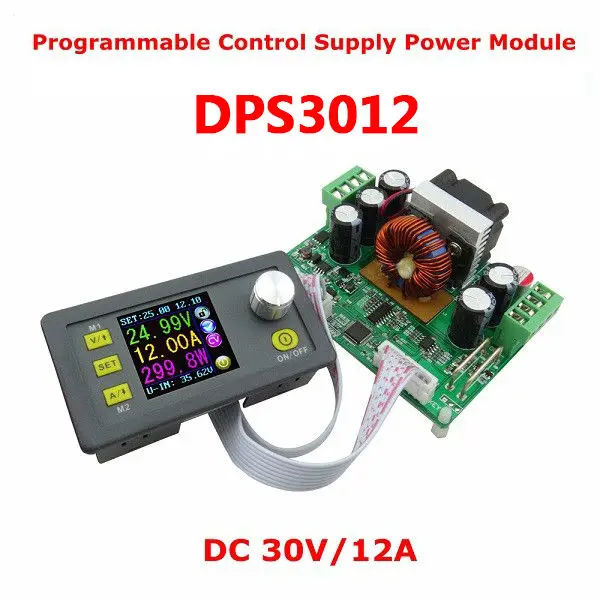 Prix pour DPS3012 32 V 12A Buck Réglable DC Tension Constante Module D'alimentation Intégré Voltmètre Ampèremètre Avec Écran Couleur Prix pour DPS3012 32 V 12A Buck Réglable DC Tension Constante Module D'alimentation Intégré Voltmètre Ampèremètre Avec Écran Couleur
