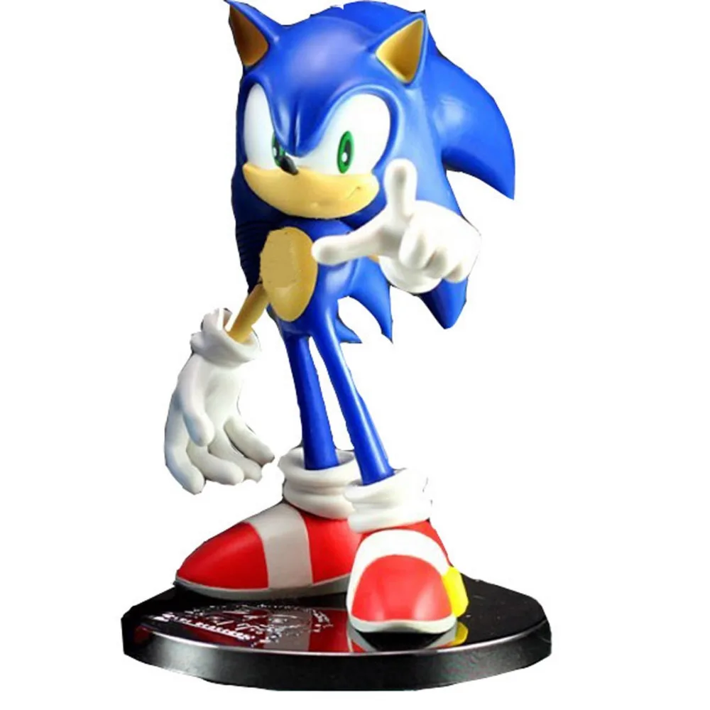 JP Аниме Sega Sonic The Hedgehog 20th Юбилей 18 см/7 &quotРисунок Новый в коробке Бесплатная