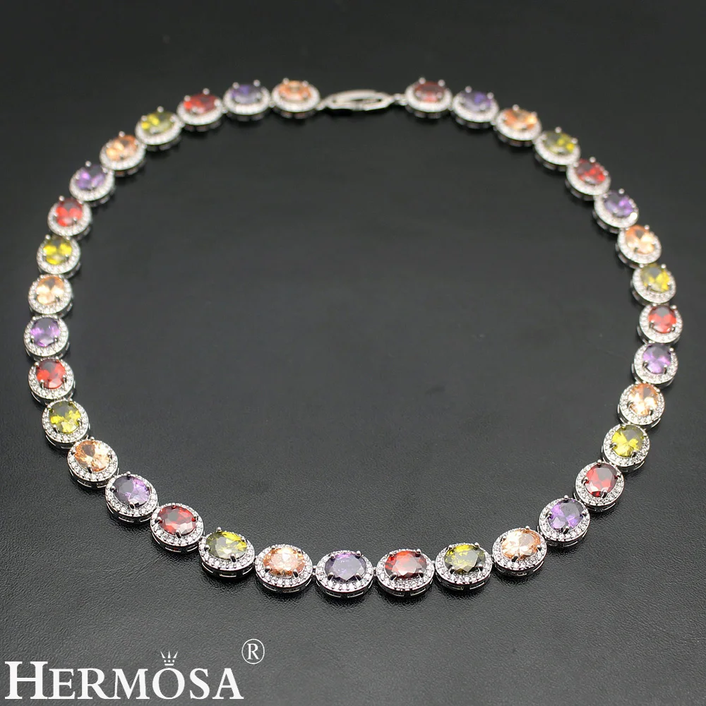Multicolor Oval