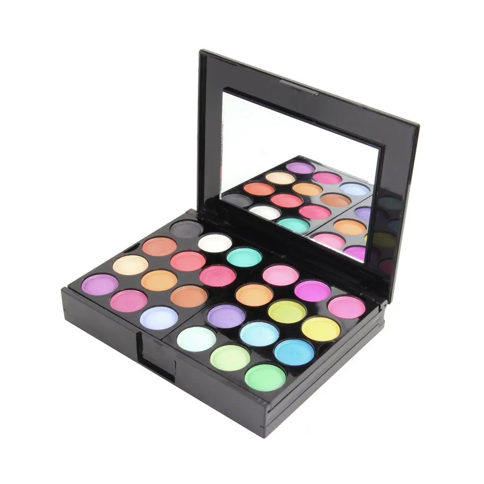 

Make Up Palette Set Eyeshadow Lip Gloss Foundation Powder Blusher Puff Tool