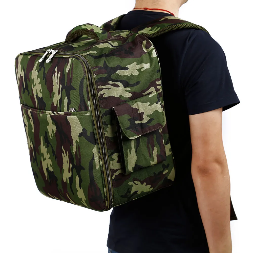Camouflage Hardshell Bag Backpack Shoulder Carry Case For DJI Phantom 4 Drone Quadcopter Outdoor Travel Storage Bag RC Parts