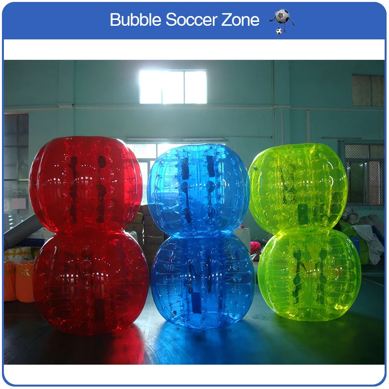 Бесплатная логотип 1.5 м многоцветный ПВХ надувной пузырь Футбол людской шарик воздушный шарик бампера для взрослых надувной пузырь Футбол
