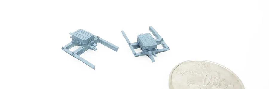 Высокоскоростная рельсовая машинка сделай сам 2 шт. 1: 87 Ho модель Станка для