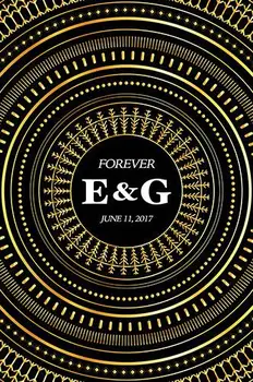 

custom Gold Deco Gatsby backdrop High quality Computer print wedding background