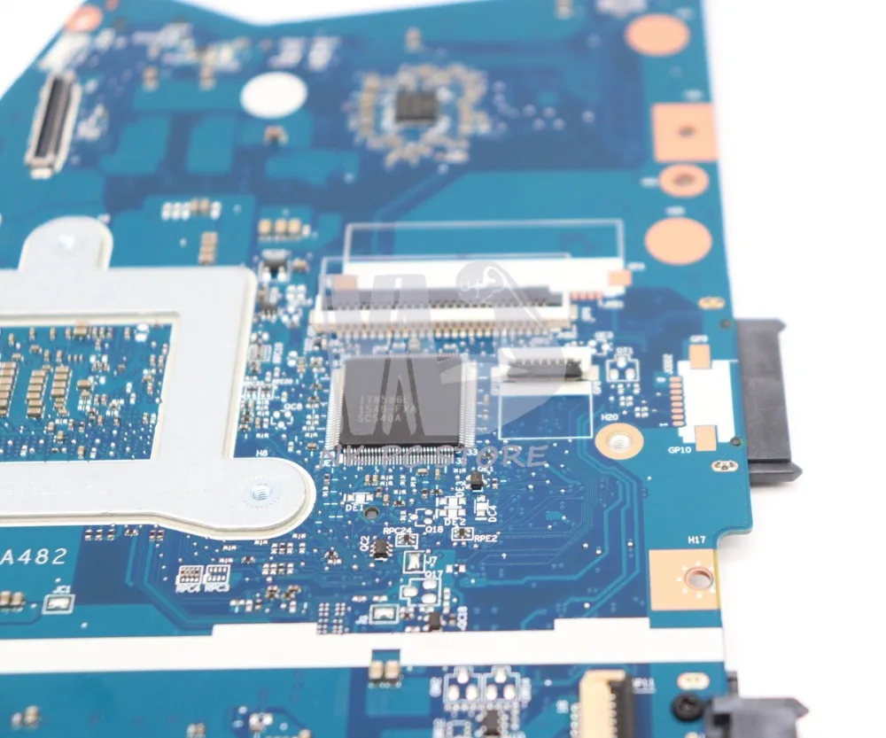 buy  NOKOTION BMWQ1 BMWQ2 NM-A482 For Lenovo IdeaPad 300-14 300-14ISK Laptop Motherboard 14 inch SR2EZ I